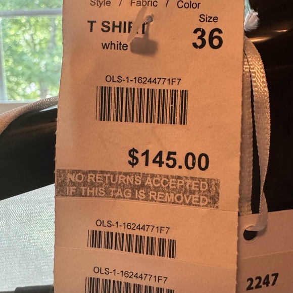 Chic White Floral Women's Blouse - Picture 5 of 8